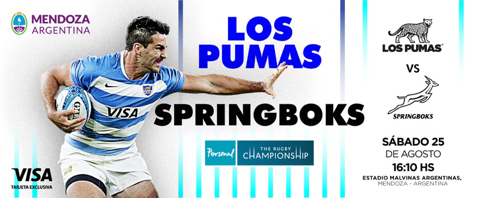 Londres la licenciatura Desconexión Los Pumas vs Springboks | Ticketek