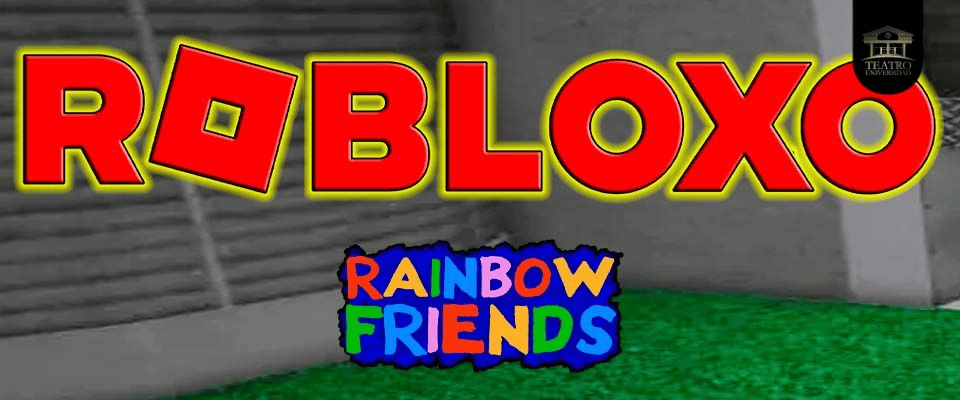 Teatro de palitos de Rainbow Friends - roblox 